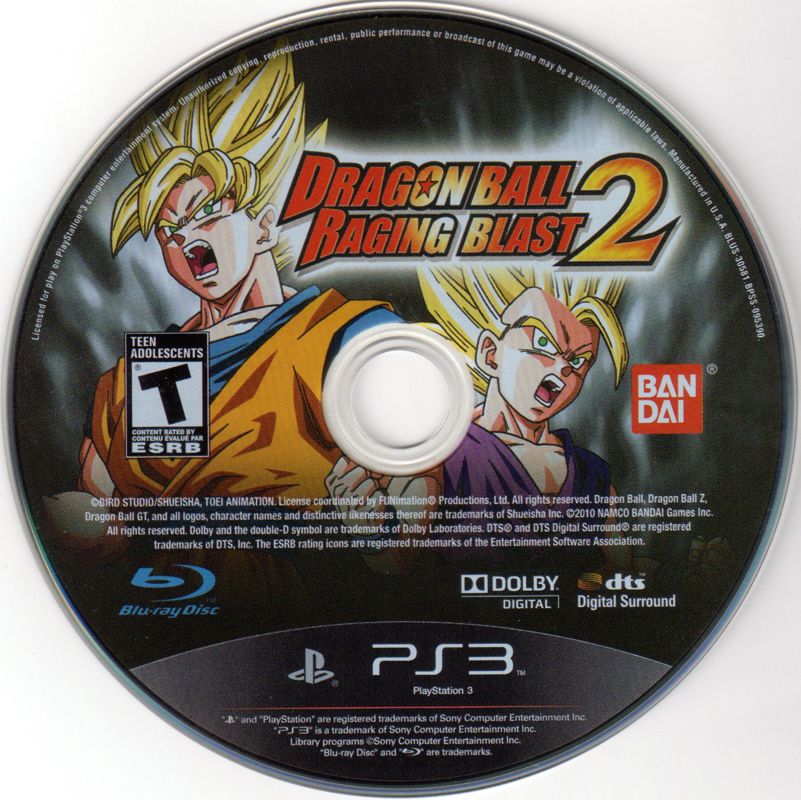 
Dragon Ball: Raging Blast 2 | PlayStation 3 | physical media | Data by MobyGames.com