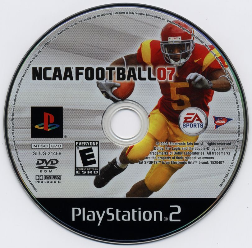 NCAA Football 07 | PlayStation 2 | physical media | region=North America | source-country=Canada,United States | zypher-v2 | moby-7fcd6b5704b9 | Data by MobyGames.com
