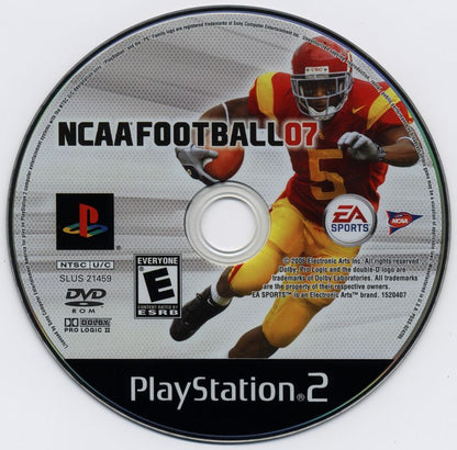 NCAA Football 07 | PlayStation 2 | physical media | region=North America | source-country=Canada,United States | zypher-v2 | moby-7fcd6b5704b9 | Data by MobyGames.com