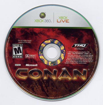 Conan | Xbox 360 | physical media | region=North America | source-country=United States | zypher-v2 | moby-d5efba466325 | Data by MobyGames.com