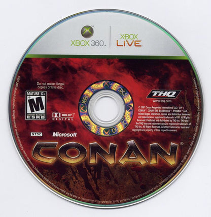 Conan | Xbox 360 | physical media | region=North America | source-country=United States | zypher-v2 | moby-d5efba466325 | Data by MobyGames.com