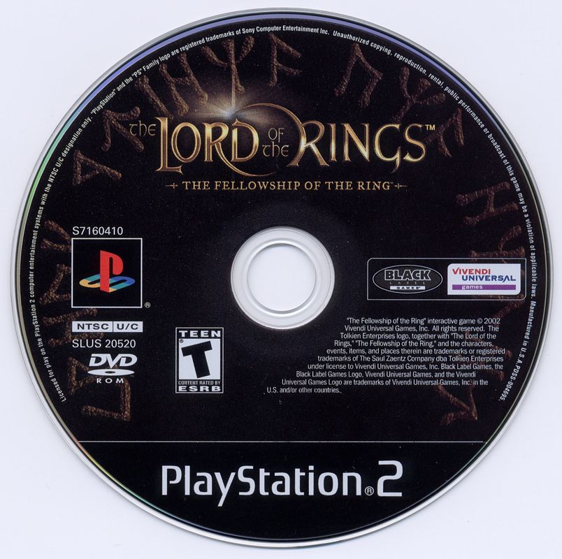 The Lord of the Rings: The Fellowship of the Ring | PlayStation 2 | physical media | region=North America | source-country=United States | zypher-v2 | moby-326bb5c8edd7 | Data by MobyGames.com