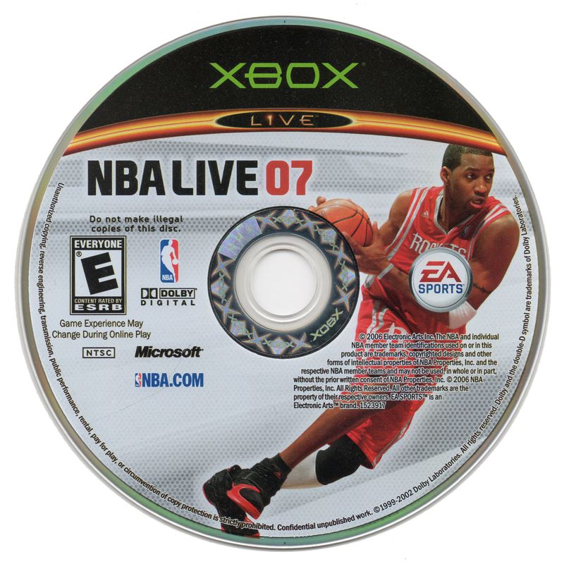 NBA Live 07 | Xbox | physical media | region=North America | source-country=United States | zypher-v2 | moby-d85e9ef1157c | Data by MobyGames.com