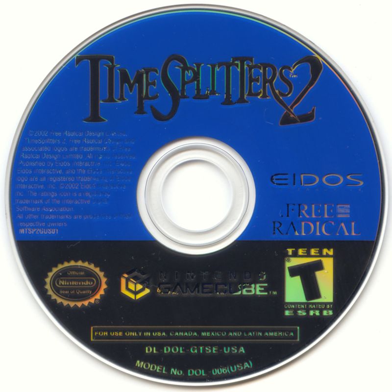 
TimeSplitters 2 | GameCube | physical media | Data by MobyGames.com