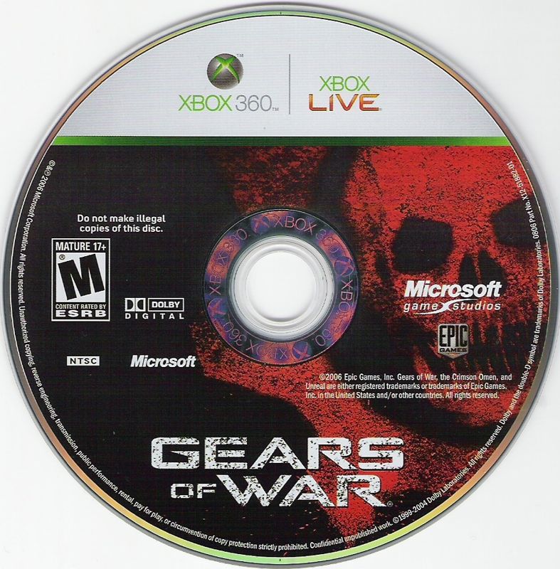 Gears of War | Xbox 360 | physical media | region=North America | source-country=United States | zypher-v2 | moby-15f3ab3ef575 | Data by MobyGames.com