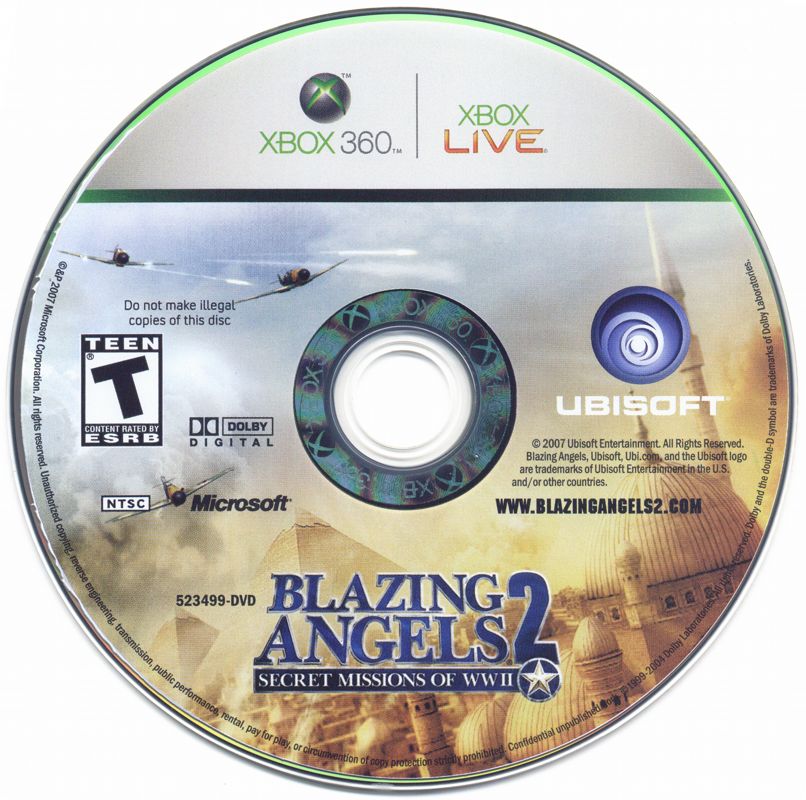 Blazing Angels 2: Secret Missions of WWII | Xbox 360 | physical media | region=North America | source-country=United States | zypher-v2 | moby-8d2f99e589b0 | Data by MobyGames.com