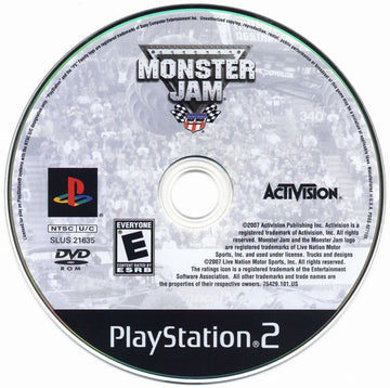 Monster Jam | PlayStation 2 | physical media | region=North America | source-country=United States | zypher-v2 | moby-f23e964f2d54 | Data by MobyGames.com