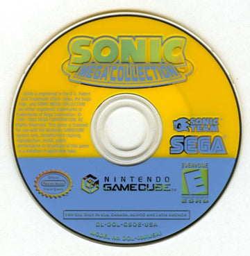 Sonic Mega Collection | GameCube | physical media | region=North America | source-country=Canada,Mexico,Other,United States | zypher-v2 | moby-b5f098fbb4d6 | Data by MobyGames.com