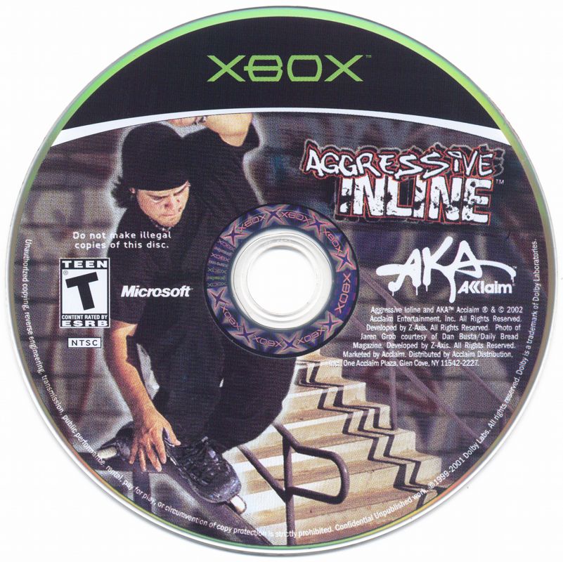 
Aggressive Inline | Xbox | physical media | Data by MobyGames.com