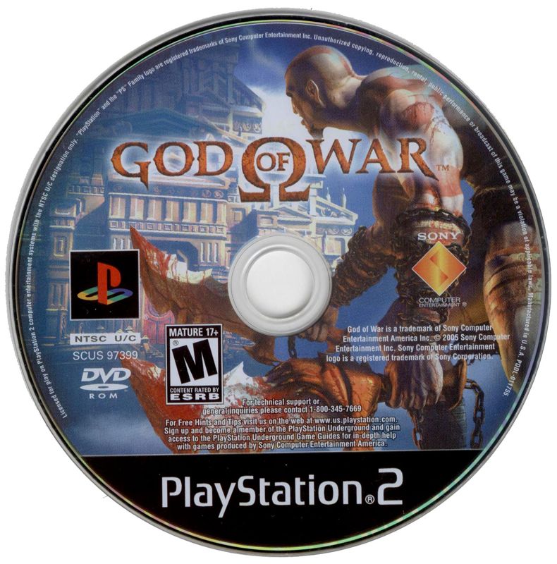 God of War | PlayStation 2 | physical media | region=North America | source-country=Canada,United States | zypher-v2 | moby-a8945fe74013 | Data by MobyGames.com