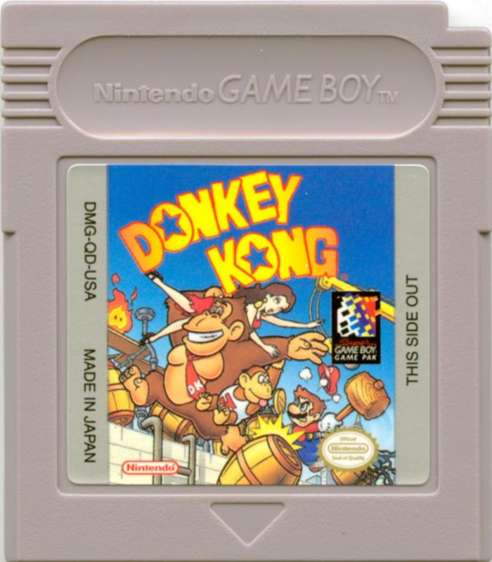 
Donkey Kong | Game Boy | physical media | Data by MobyGames.com