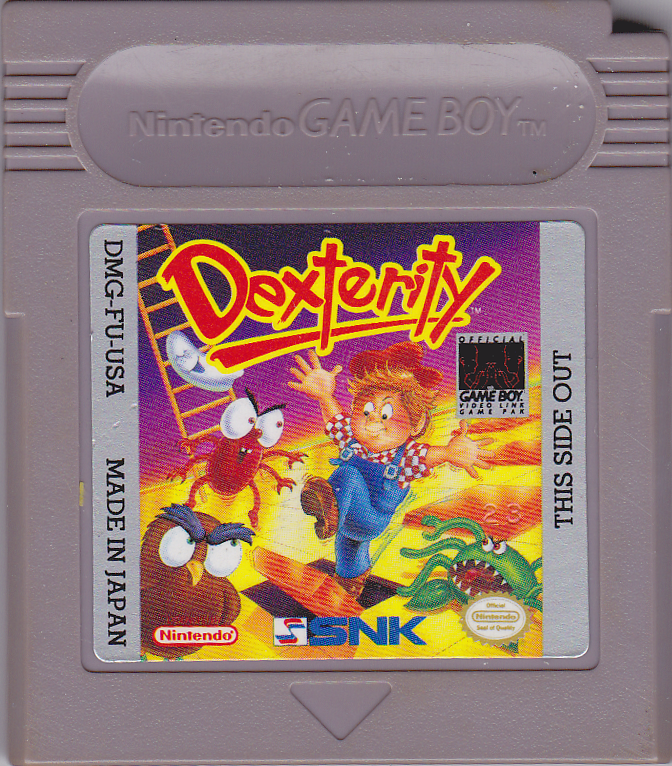 
Dexterity | Game Boy | game disc 1 of 1 | Data by MobyGames.com