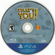 
That's You! | PlayStation 4 | physical media | Data by MobyGames.com