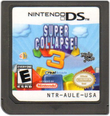 
Super Collapse! 3 | Nintendo DS | game disc 1 of 1 | Data by MobyGames.com