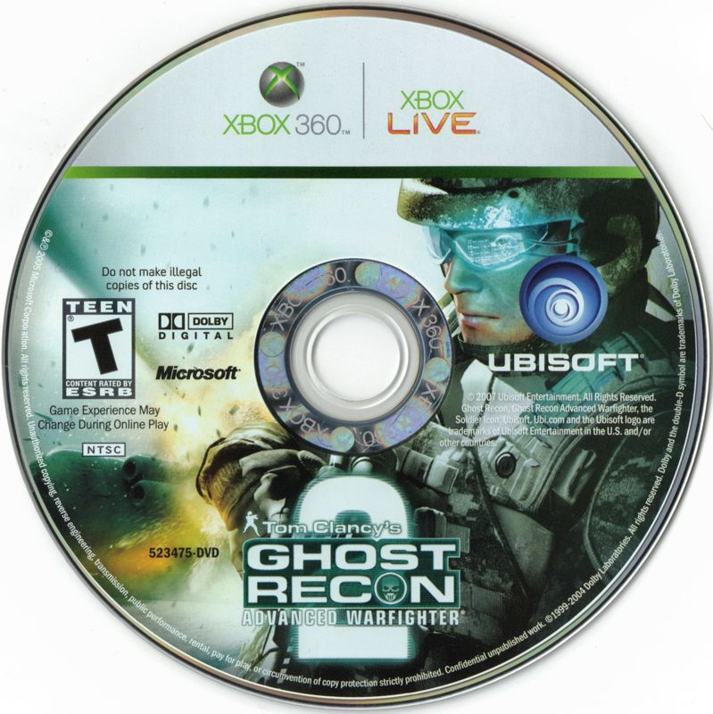 Tom Clancy's Ghost Recon: Advanced Warfighter 2 | Xbox 360 | physical media | region=North America | source-country=United States | zypher-v2 | moby-19549953c748 | Data by MobyGames.com
