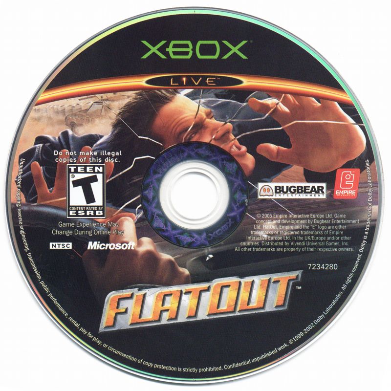 FlatOut | Xbox | physical media | region=North America | source-country=United States | zypher-v2 | moby-a7e4dc7b86f1 | Data by MobyGames.com