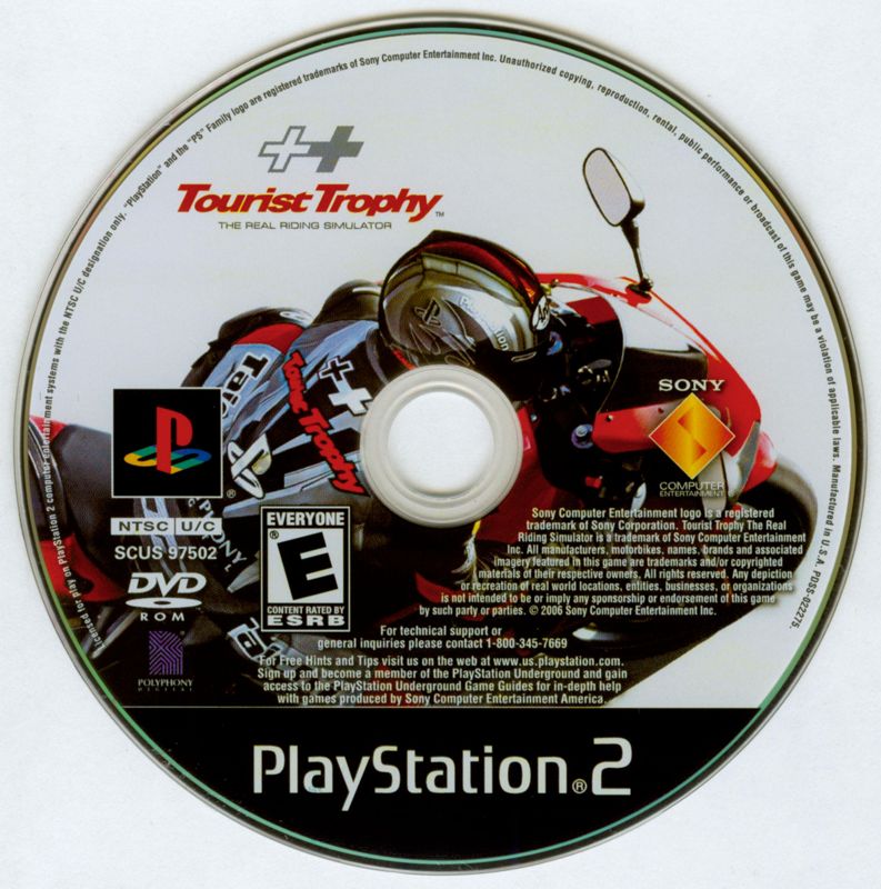 
Tourist Trophy: The Real Riding Simulator | PlayStation 2 | physical media | Data by MobyGames.com