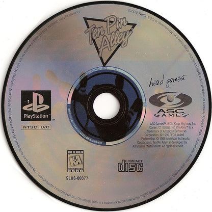 
Ten Pin Alley | PlayStation | physical media | Region: North America | source-country=United States | Data by MobyGames.com