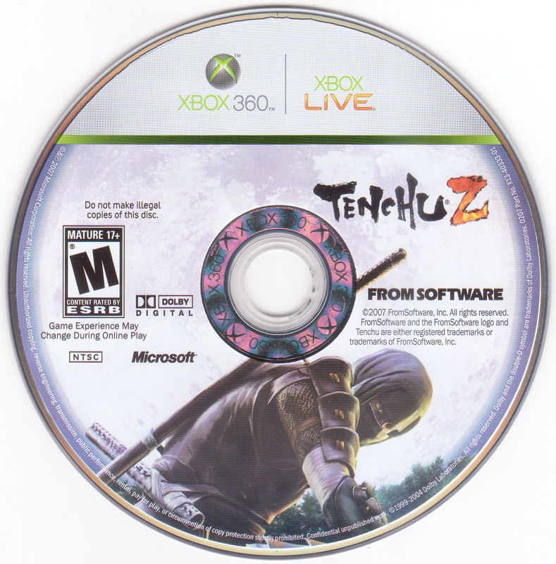 Tenchu Z | Xbox 360 | physical media | region=North America | source-country=United States | zypher-v2 | moby-633e6d519c69 | Data by MobyGames.com