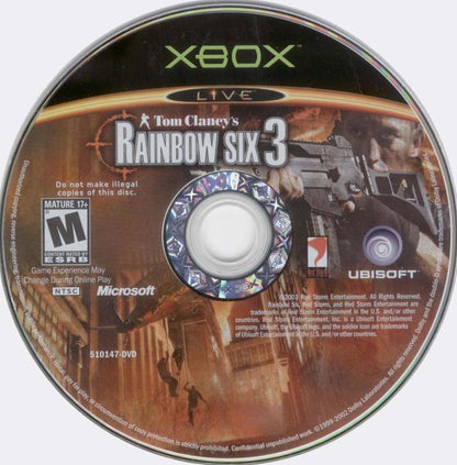 Tom Clancy's Rainbow Six 3 | Xbox | physical media | region=North America | source-country=Canada,United States | zypher-v2 | moby-db330d4ece16 | Data by MobyGames.com