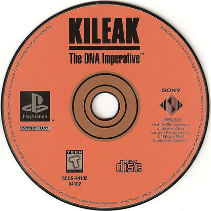 Kileak: The DNA Imperative | PlayStation | physical media | region=North America | source-country=United States | zypher-v2 | moby-1c8953892378 | Data by MobyGames.com