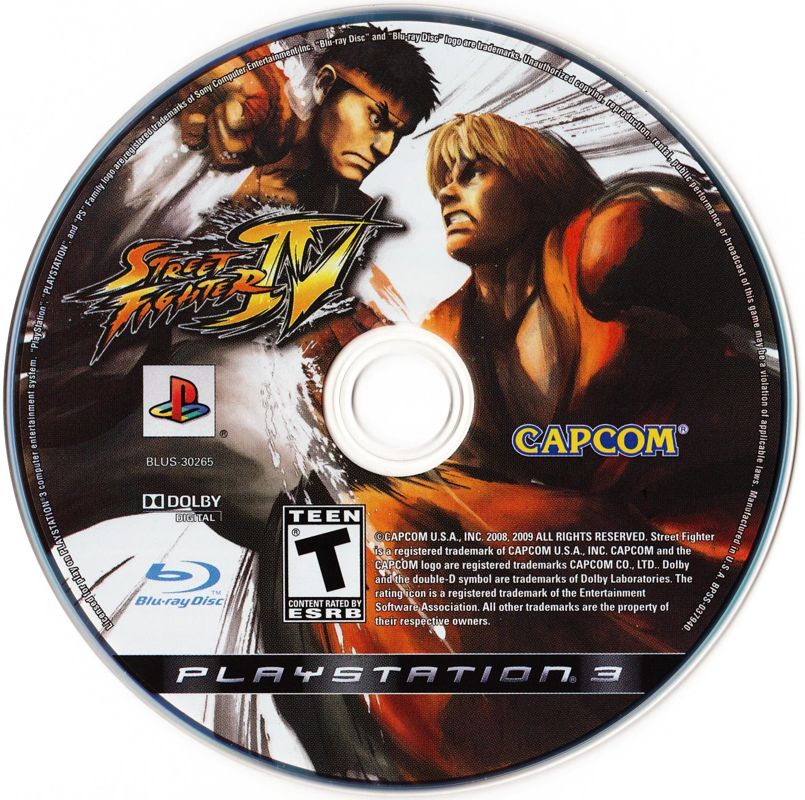 Street Fighter IV | PlayStation 3 | physical media | region=North America | source-country=Canada,Mexico,United States | zypher-v2 | moby-b4680393b775 | Data by MobyGames.com
