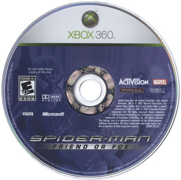 
Spider-Man: Friend or Foe | Xbox 360 | physical media | Data by MobyGames.com