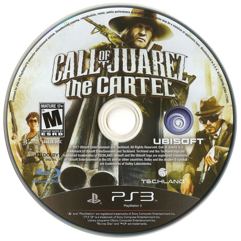 
Call of Juarez: The Cartel | PlayStation 3 | physical media | Data by MobyGames.com