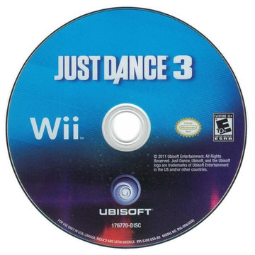 Just Dance 3 | Wii | physical media | region=North America | source-country=United States | zypher-v2 | moby-96eca6a6084a | Data by MobyGames.com