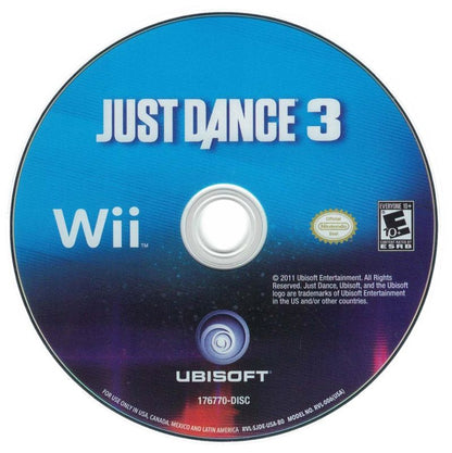 Just Dance 3 | Wii | physical media | region=North America | source-country=United States | zypher-v2 | moby-96eca6a6084a | Data by MobyGames.com