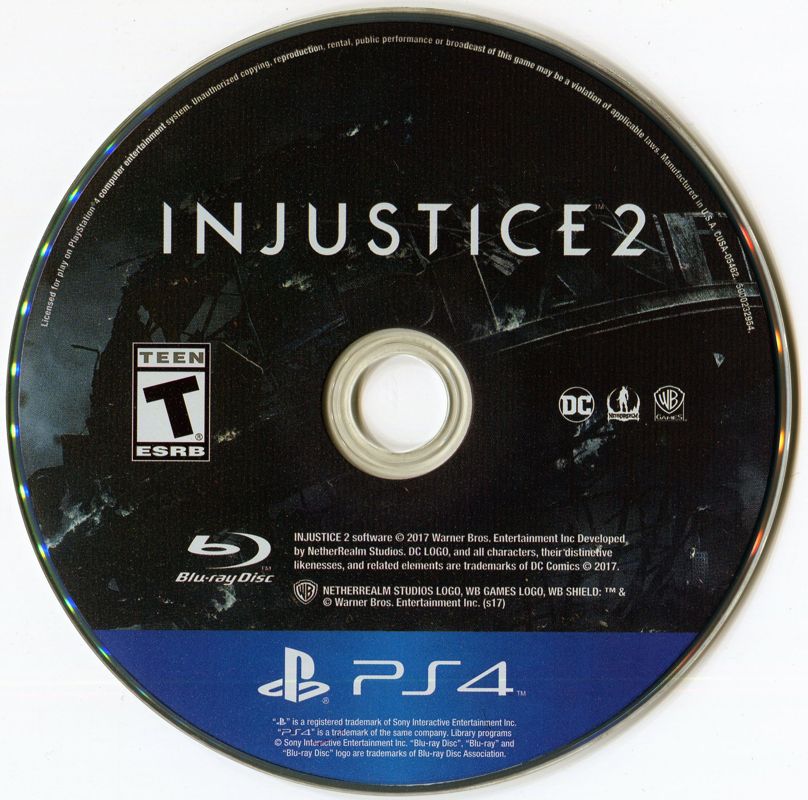 Injustice 2 | PlayStation 4 | physical media | region=North America | source-country=United States | zypher-v2 | moby-923f6fac7b23 | Data by MobyGames.com