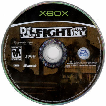 
Def Jam: Fight for NY | Xbox | physical media | Data by MobyGames.com