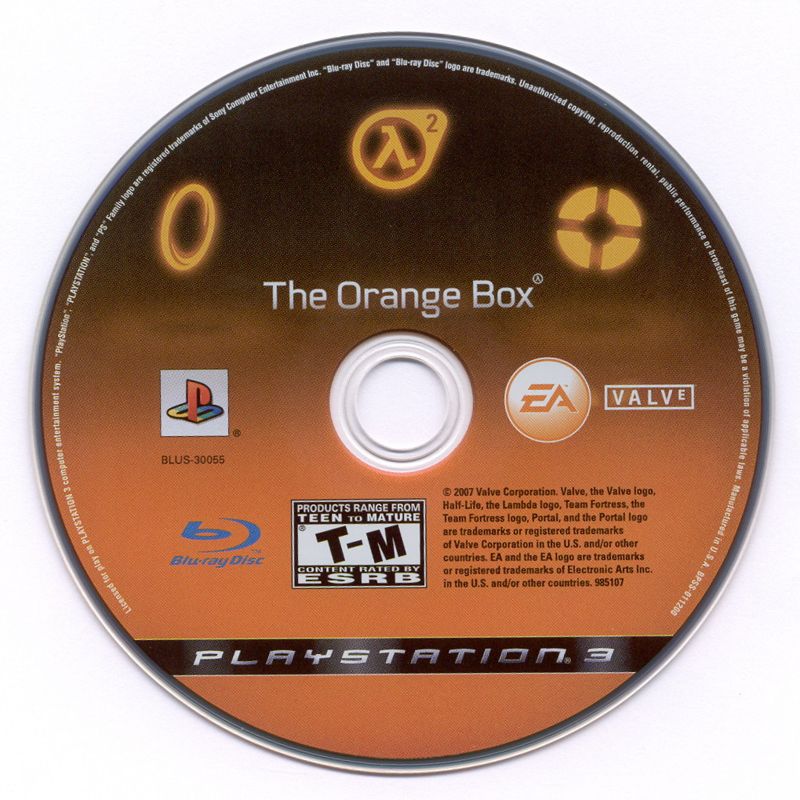 
The Orange Box | PlayStation 3 | physical media | Data by MobyGames.com