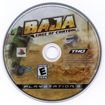 
Baja: Edge of Control | PlayStation 3 | physical media | Data by MobyGames.com