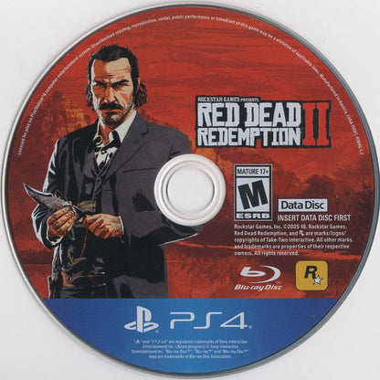 
Red Dead Redemption II | PlayStation 4 | game disc 2 of 2 | Data by MobyGames.com