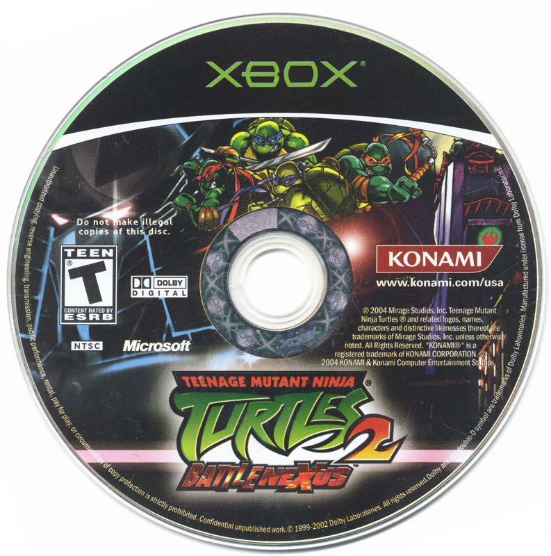 Teenage Mutant Ninja Turtles 2: Battle Nexus | Xbox | physical media | Data by MobyGames.com