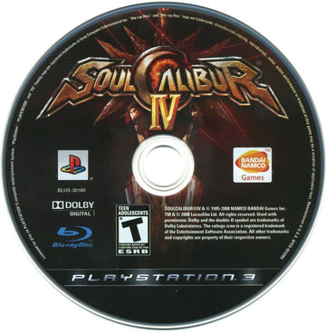 SoulCalibur IV | PlayStation 3 | physical media | region=North America | source-country=United States | zypher-v2 | moby-9472610b7eb8 | Data by MobyGames.com