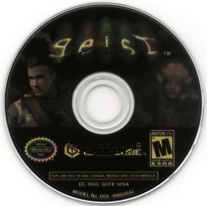 
Geist | GameCube | physical media | Data by MobyGames.com