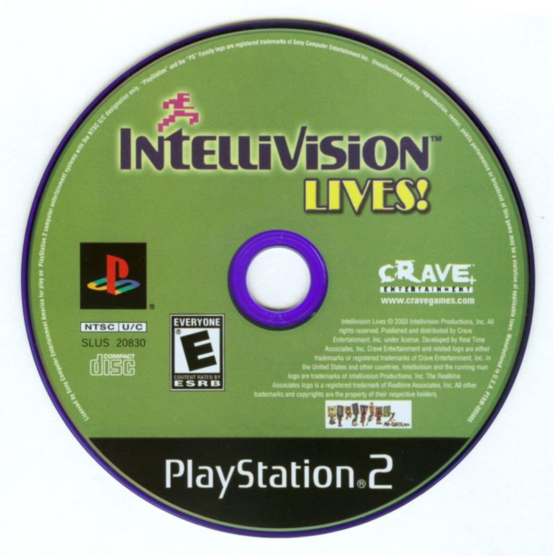 Intellivision Lives! | PlayStation 2 | physical media | region=North America | source-country=Canada,United States | zypher-v2 | moby-beefaca894da | Data by MobyGames.com