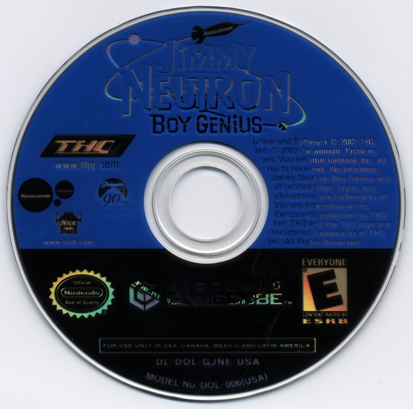 
Jimmy Neutron: Boy Genius | GameCube | physical media | Data by MobyGames.com
