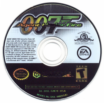 007: Agent Under Fire | GameCube | physical media | region=North America | source-country=Canada,Mexico,United States | zypher-v2 | moby-48416da2ac35 | Data by MobyGames.com