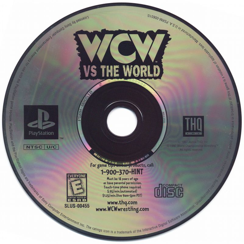 
WCW vs. the World | PlayStation | physical media | Data by MobyGames.com
