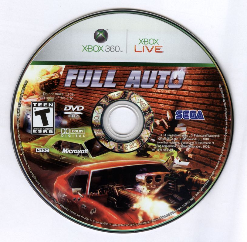 Full Auto | Xbox 360 | physical media | region=North America | source-country=United States | zypher-v2 | moby-eb35bbedfbb7 | Data by MobyGames.com