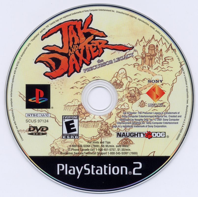 
Jak and Daxter: The Precursor Legacy | PlayStation 2 | physical media | Region: North America | source-country=Canada,United States | Data by MobyGames.com