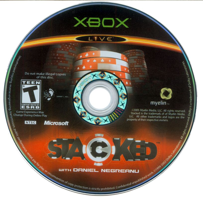 
Stacked with Daniel Negreanu | Xbox | physical media | Data by MobyGames.com