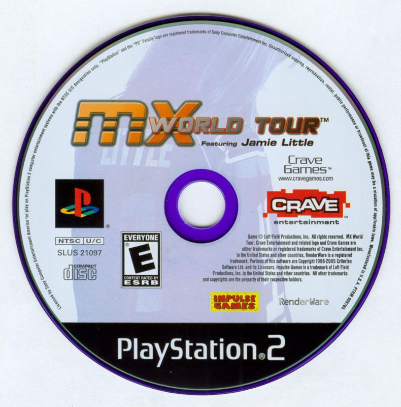 MX World Tour | PlayStation 2 | physical media | region=North America | source-country=Canada,United States | zypher-v2 | moby-06b45299ea0e | Data by MobyGames.com