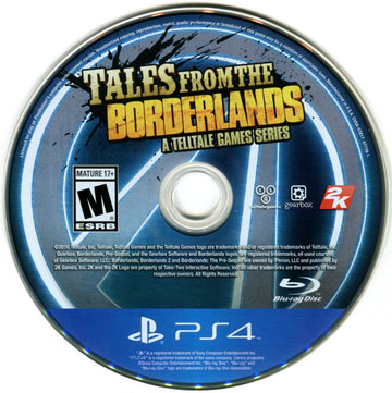 
Tales from the Borderlands | PlayStation 4 | physical media | Region: North America | source-country=United States | Data by MobyGames.com