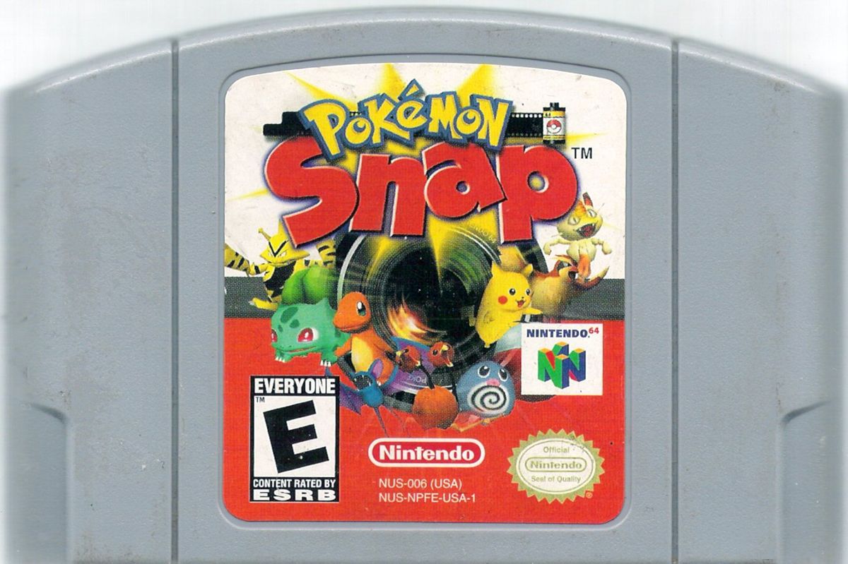 
Pokémon Snap | Nintendo 64 | physical media | Data by MobyGames.com