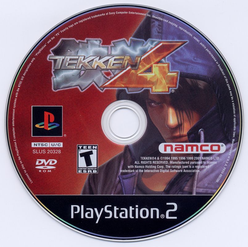 
Tekken 4 | PlayStation 2 | physical media | Region: North America | source-country=United States | Data by MobyGames.com
