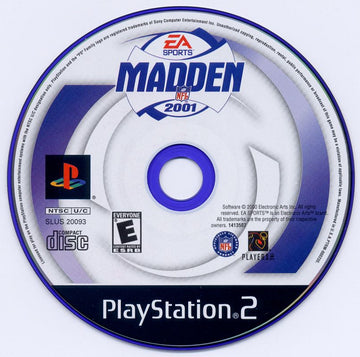 Madden NFL 2001 | PlayStation 2 | physical media | region=North America | source-country=Canada,United States | zypher-v2 | moby-520a7b26f39e | Data by MobyGames.com